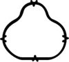 CORTECO 026285H Gasket, intake manifold